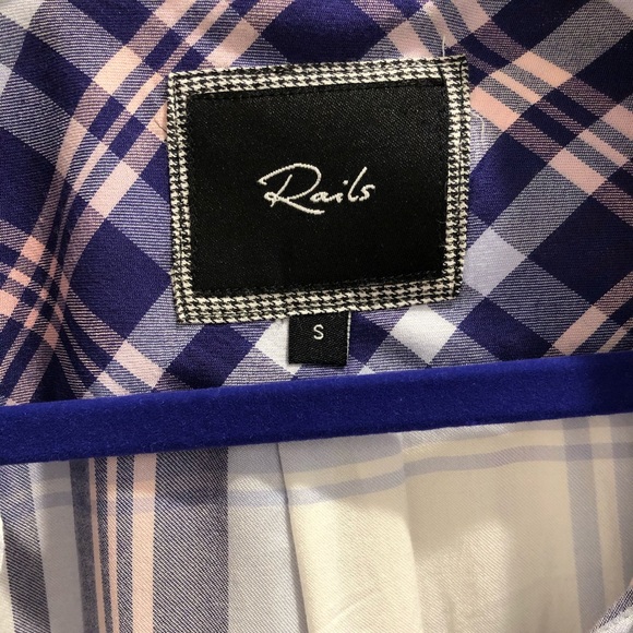 Lightweight plaid button up shirt - rails - Picture 5 of 6